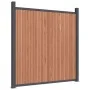 Panel de valla WPC marrón 180x186 cm de , Paneles de vallas - Ref: Foro24-4003981, Precio: 316,55 €, Descuento: %