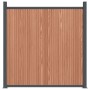 Panel de valla WPC marrón 180x186 cm de , Paneles de vallas - Ref: Foro24-4003981, Precio: 398,10 €, Descuento: %