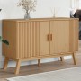 Aparador OLDEN madera maciza de pino marrón 114x43x73,5 cm de , Aparadores - Ref: Foro24-358609, Precio: 152,50 €, Descuento: %