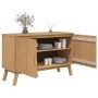 Aparador OLDEN madera maciza de pino marrón 114x43x73,5 cm de , Aparadores - Ref: Foro24-358609, Precio: 150,05 €, Descuento: %