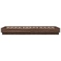 Estructura de cama madera de ingeniería roble marrón 90x200 cm de , Camas y somieres - Ref: Foro24-839608, Precio: 103,27 €, ...