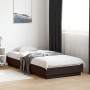 Estructura de cama madera de ingeniería negra 90x200 cm de , Camas y somieres - Ref: Foro24-839603, Precio: 90,88 €, Descuent...