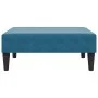 Zweiplätziges Schlafsofa mit blauem Samthocker. von , Sofas - Ref: Foro24-3216235, Preis: 329,46 €, Rabatt: %