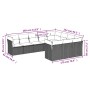 Set de sofás de jardín 10 pzas y cojines ratán sintético marrón de , Conjuntos de jardín - Ref: Foro24-3250062, Precio: 629,3...