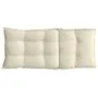 Cojines de silla respaldo alto 2 uds tela Oxford color crema de , Cojines para sillas y sofás - Ref: Foro24-377608, Precio: 4...