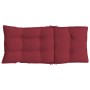 Cojines de silla con respaldo alto 2 uds tela Oxford rojo tinto de , Cojines para sillas y sofás - Ref: Foro24-377629, Precio...