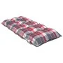 Cojines de silla de respaldo bajo 2 uds tela de cuadros de , Cojines para sillas y sofás - Ref: Foro24-377710, Precio: 53,60 ...