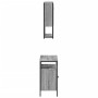 Set de muebles de baño 2 pzas madera contrachapada gris sonoma de , Muebles de baño - Ref: Foro24-3214658, Precio: 108,05 €, ...