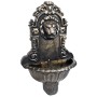 Fuente mural con diseño de cabeza de león color bronce de vidaXL, Fuentes y cascadas - Ref: Foro24-48222, Precio: 67,30 €, De...