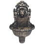 Fuente mural con diseño de cabeza de león color bronce de vidaXL, Fuentes y cascadas - Ref: Foro24-48222, Precio: 67,30 €, De...