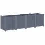 Jardinera PP gris 160x40x53 cm de , Maceteros y jardineras - Ref: Foro24-367856, Precio: 120,03 €, Descuento: %