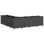 Jardinera PP negro 160x160x53 cm de , Maceteros y jardineras - Ref: Foro24-367868, Precio: 229,26 €, Descuento: %