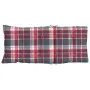 Cojines para silla respaldo alto 6 uds tela Oxford cuadros rojo de , Cojines para sillas y sofás - Ref: Foro24-377643, Precio...