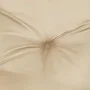 Cojines para silla con respaldo bajo 4 uds tela Oxford beige de , Cojines para sillas y sofás - Ref: Foro24-377681, Precio: 5...