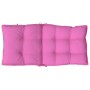 Cojines para silla con respaldo bajo 6 uds tela Oxford rosa de , Cojines para sillas y sofás - Ref: Foro24-377733, Precio: 10...