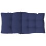 Cojines para silla respaldo bajo 4 uds tela Oxford azul marino de , Cojines para sillas y sofás - Ref: Foro24-377738, Precio:...
