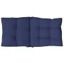Cojines para silla respaldo bajo 4 uds tela Oxford azul marino de , Cojines para sillas y sofás - Ref: Foro24-377738, Precio:...