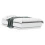 Estructura de cama con luces LED blanco 90x190 cm de , Camas y somieres - Ref: Foro24-839539, Precio: 103,75 €, Descuento: %