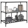 Carrito de cocina madera ingeniería gris Sonoma 100x50x95 cm de , Carros de cocina y comedor - Ref: Foro24-842309, Precio: 93...
