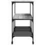Carrito de cocina madera ingeniería gris Sonoma 100x50x95 cm de , Carros de cocina y comedor - Ref: Foro24-842309, Precio: 93...