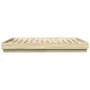 Estructura de cama con luces LED roble Sonoma 200x200 cm de , Camas y somieres - Ref: Foro24-3209767, Precio: 155,17 €, Descu...