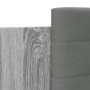Estructura de cama cabecero luces LED gris Sonoma 200x200 cm de , Camas y somieres - Ref: Foro24-3209987, Precio: 277,59 €, D...