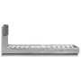 Estructura de cama cabecero luces LED gris Sonoma 90x200 cm de , Camas y somieres - Ref: Foro24-3210036, Precio: 170,61 €, De...