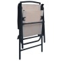 Sillas plegables de jardín 2 unidades textilene gris taupe de vidaXL, Sillas de jardín - Ref: Foro24-47925, Precio: 90,76 €, ...