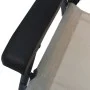 Sillas plegables de jardín 2 unidades textilene gris taupe de vidaXL, Sillas de jardín - Ref: Foro24-47925, Precio: 93,75 €, ...
