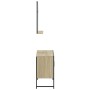 Set de muebles de baño 2 pzas madera de ingeniería roble sonoma de , Muebles de baño - Ref: Foro24-3214340, Precio: 90,44 €, ...
