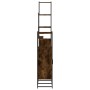 Set de muebles de baño 4 piezas madera contrachapada roble humo de , Muebles de baño - Ref: Foro24-3214361, Precio: 232,32 €,...