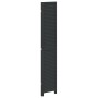 Biombo separador de 3 paneles madera maciza Paulownia negro de , Divisores de ambientes - Ref: Foro24-358848, Precio: 115,51 ...