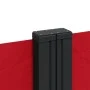 Toldo lateral retráctil rojo 120x1200 cm de , Sombrillas - Ref: Foro24-4004792, Precio: 120,92 €, Descuento: %