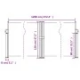Toldo lateral retráctil rojo 120x1200 cm de , Sombrillas - Ref: Foro24-4004792, Precio: 120,92 €, Descuento: %