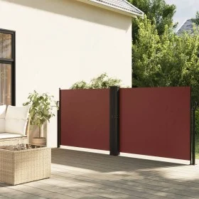 Toldo lateral retráctil marrón 140x1200 cm de , Sombrillas - Ref: Foro24-4004809, Precio: 141,53 €, Descuento: %