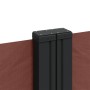 Toldo lateral retráctil marrón 140x1200 cm de , Sombrillas - Ref: Foro24-4004809, Precio: 143,88 €, Descuento: %
