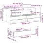 Tumbona con cajones madera de ingeniería blanco 100x200 cm de , Camas y somieres - Ref: Foro24-3280839, Precio: 190,39 €, Des...