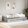 Tumbona con cajones madera ingeniería gris Sonoma 75x190 cm de , Camas y somieres - Ref: Foro24-3280893, Precio: 172,70 €, De...