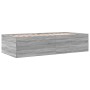Tumbona con cajones madera ingeniería gris Sonoma 75x190 cm de , Camas y somieres - Ref: Foro24-3280893, Precio: 172,70 €, De...