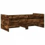 Tumbona con cajones madera ingeniería roble ahumado 75x190 cm de , Camas y somieres - Ref: Foro24-3280864, Precio: 169,25 €, ...