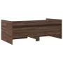 Tumbona con cajones madera ingeniería roble marrón 75x190 cm de , Camas y somieres - Ref: Foro24-3280866, Precio: 174,07 €, D...
