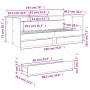 Tumbona con cajones madera ingeniería roble marrón 75x190 cm de , Camas y somieres - Ref: Foro24-3280866, Precio: 173,09 €, D...