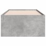 Tumbona con cajones madera ingeniería gris hormigón 75x190 cm de , Camas y somieres - Ref: Foro24-3280891, Precio: 167,48 €, ...