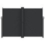 Toldo lateral retráctil negro 180x1000 cm de , Sombrillas - Ref: Foro24-4004744, Precio: 162,27 €, Descuento: %