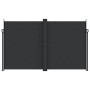 Toldo lateral retráctil negro 200x1000 cm de , Sombrillas - Ref: Foro24-4004759, Precio: 191,77 €, Descuento: %