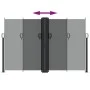 Toldo lateral retráctil gris antracita 160x1000 cm de , Sombrillas - Ref: Foro24-4004733, Precio: 162,14 €, Descuento: %