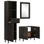 Conjunto de armarios de baño 3 piezas madera maciza de mango de , Muebles de baño - Ref: Foro24-3206294, Precio: 309,78 €, De...
