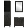 Conjunto de armarios de baño 3 piezas madera maciza de mango de , Muebles de baño - Ref: Foro24-3206294, Precio: 309,78 €, De...