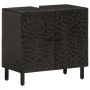 Conjunto de armarios de baño 5 piezas madera maciza de mango de , Muebles de baño - Ref: Foro24-3206296, Precio: 439,79 €, De...