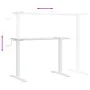Marco de escritorio de pie acero blanco (94-135)x60x(70-114) cm de , Escritorios - Ref: Foro24-4005340, Precio: 126,38 €, Des...